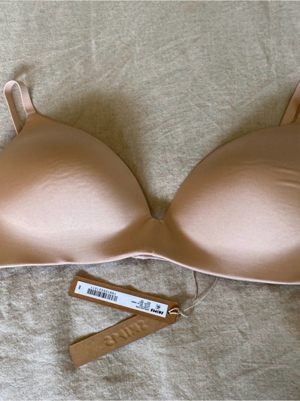 SKIMS Nude Padded Wireless T-Shirt Bra